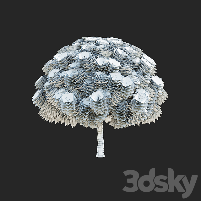 Mountain pine | Pinus mugo 2 3DS Max Model - thumbnail 7