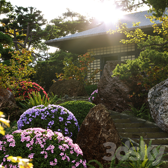 Rhododendron_01 3ds Max - thumbnail 2