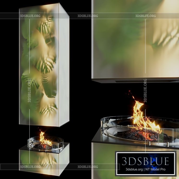 Fito fireplace Greenbox – Vargov Design 3DS Max - thumbnail 3