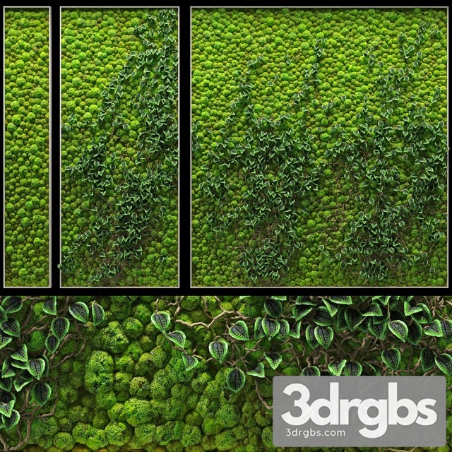 Fitowall Vertical Landscaping 3dsmax Download - thumbnail 1