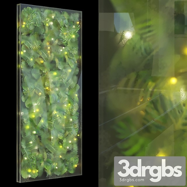 Greenbox – wall-mounted phytomodule with lighting vargov design_1 - thumbnail 1