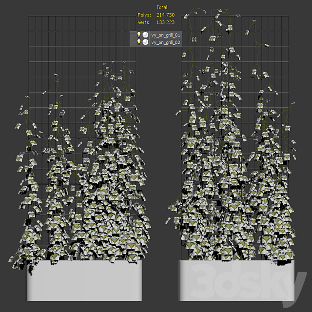 Ivy on the grid v3 3DSMax File - thumbnail 3