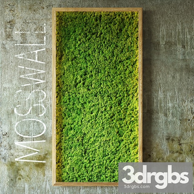 Moss Wall 2 3dsmax Download - thumbnail 1