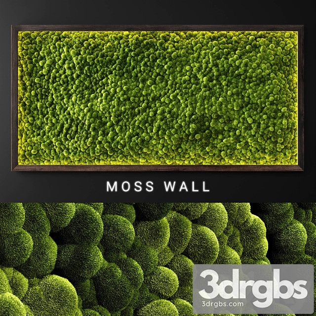 Moss Wall 21 3dsmax Download - thumbnail 1