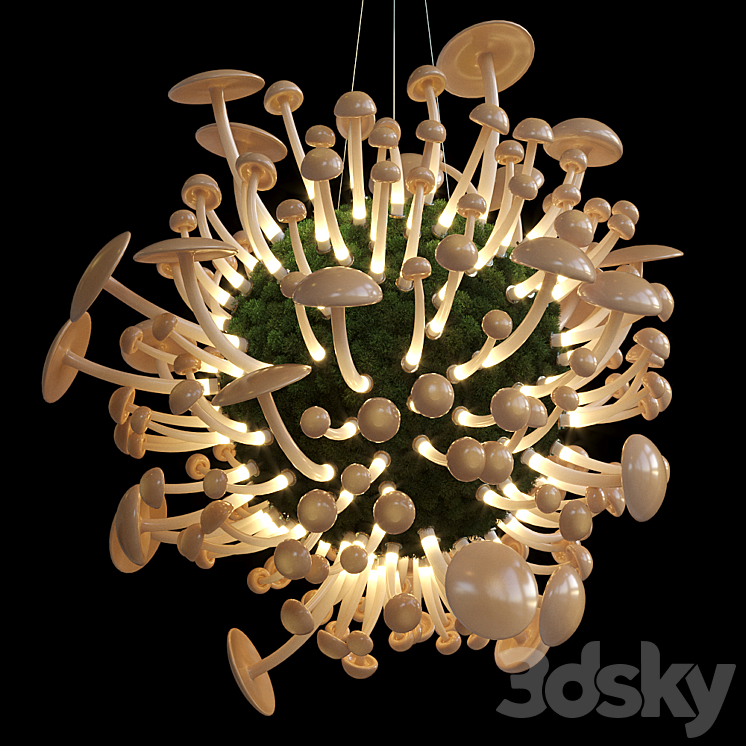 Mushrooms – Vargov Design 3DS Max - thumbnail 1