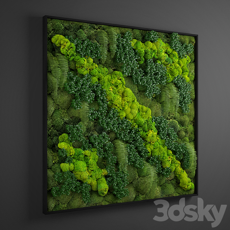 panel flora 3DS Max - thumbnail 2