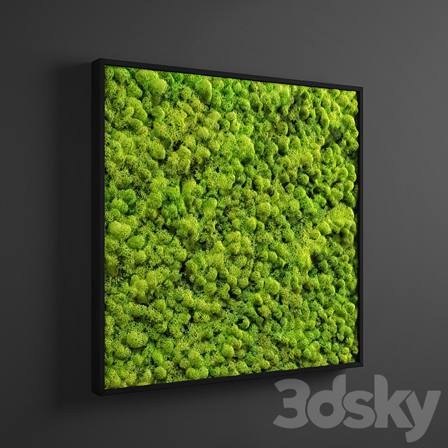 panel moss square 3ds Max - thumbnail 2