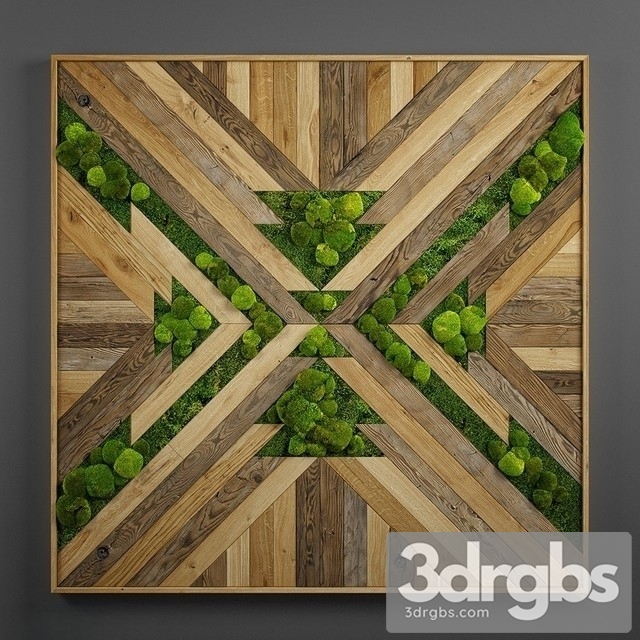 Panel Wood Art 8 3dsmax Download - thumbnail 1