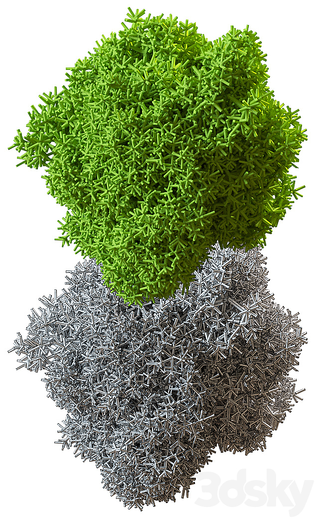 Stabilized moss 3ds Max - thumbnail 3