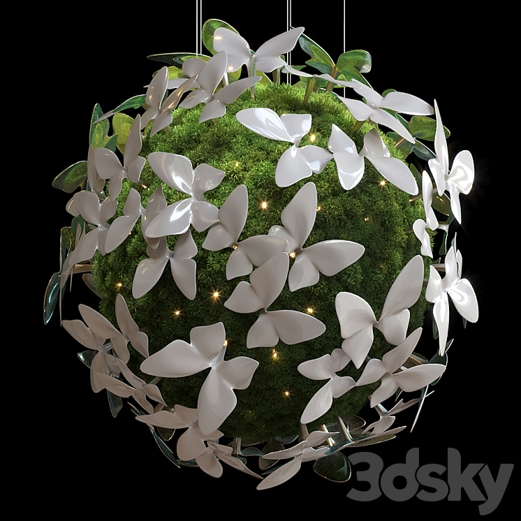 Suspended phytomodule – Vargov Design 3DS Max - thumbnail 1