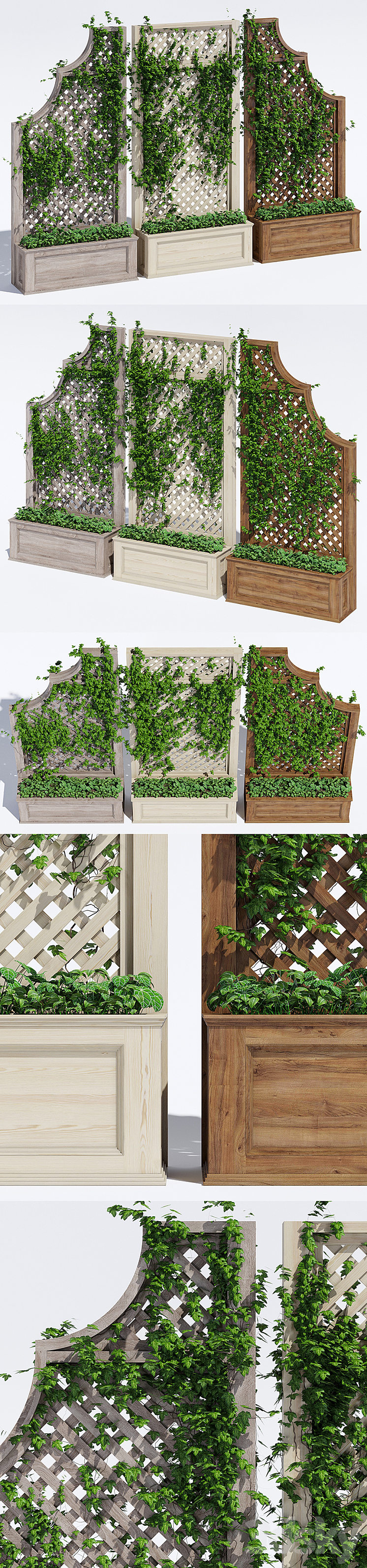 Trellises 3DS Max - thumbnail 2