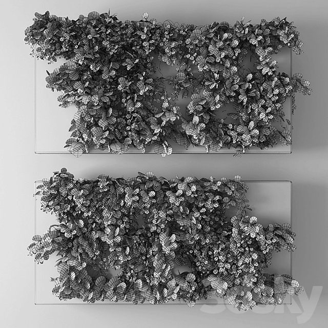 Vertical garden 010 3ds Max - thumbnail 2