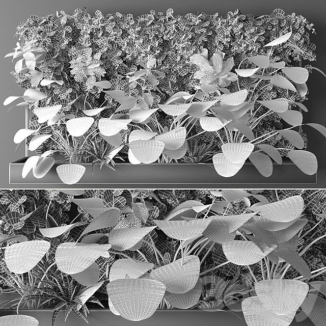 Vertical garden 011 3DS Max Model - thumbnail 2