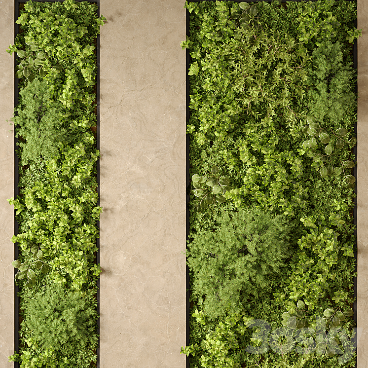 Vertical Garden 02 3DS Max - thumbnail 2