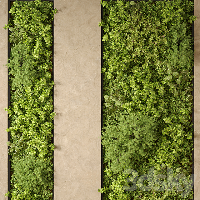 Vertical Garden 02 3DSMax File - thumbnail 2