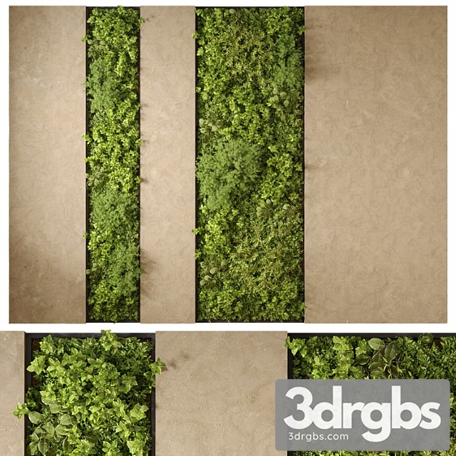 Vertical Garden 02 5 3dsmax Download - thumbnail 1