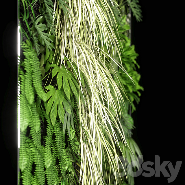 vertical garden 05a 3DS Max Model - thumbnail 4