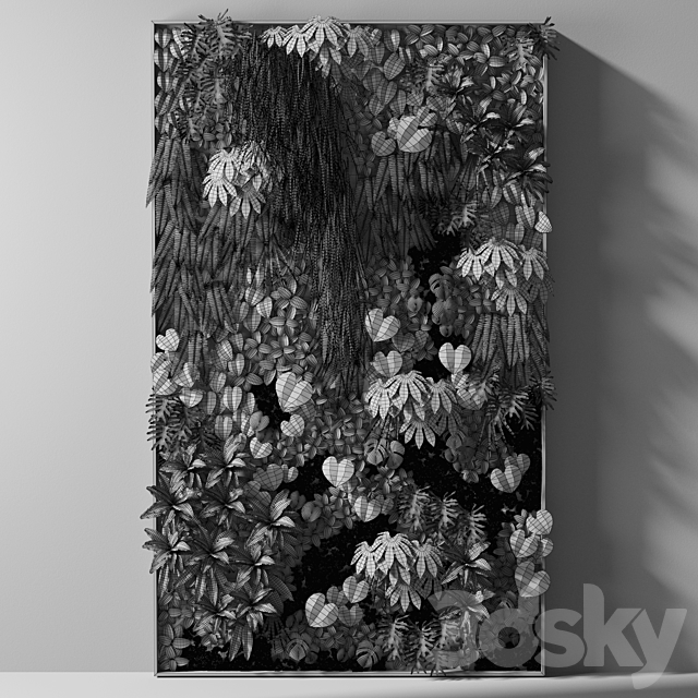 vertical garden 05a 3DS Max Model - thumbnail 5