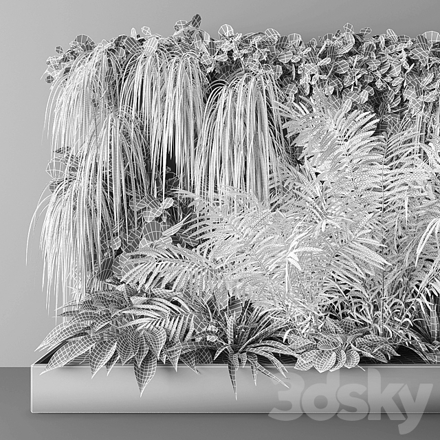 Vertical garden 065 3DS Max Model - thumbnail 3