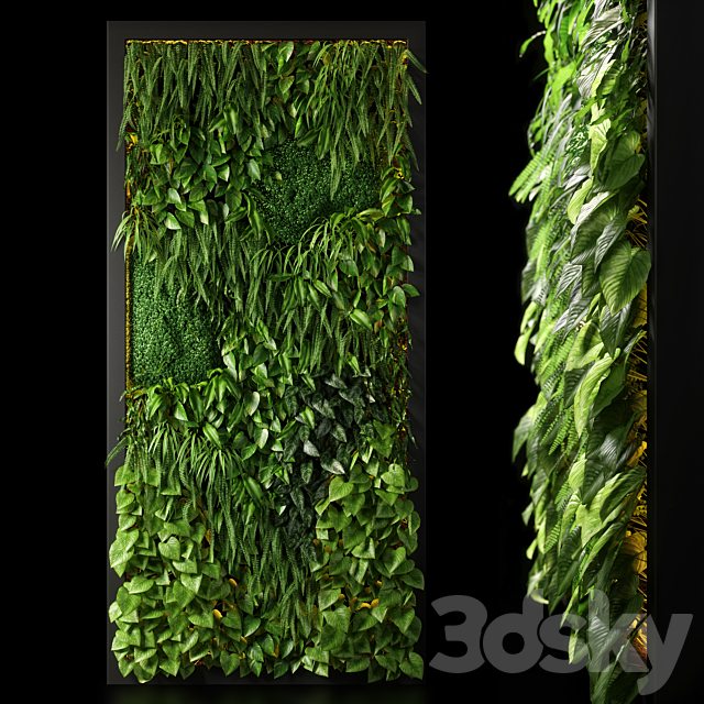 vertical garden 07 3ds Max - thumbnail 1