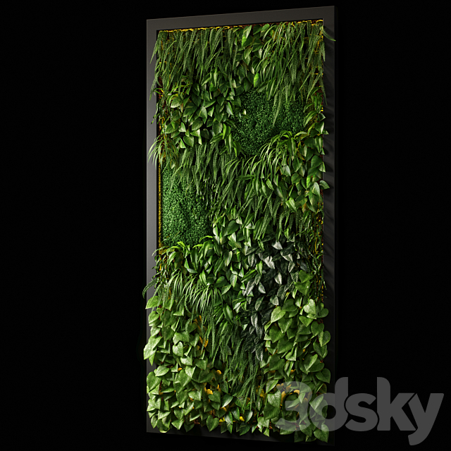 vertical garden 07 3ds Max - thumbnail 2