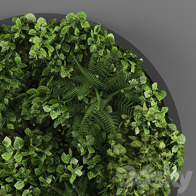 Vertical garden 07 3DSMax File - thumbnail 3