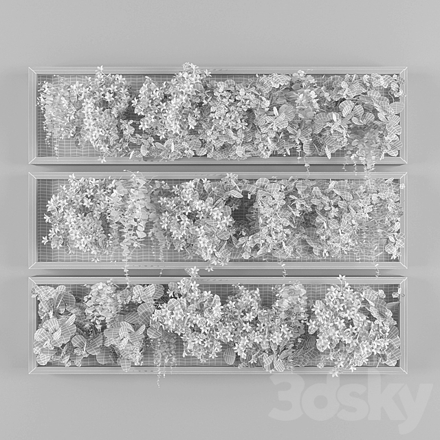 Vertical garden 074 3DS Max Model - thumbnail 3