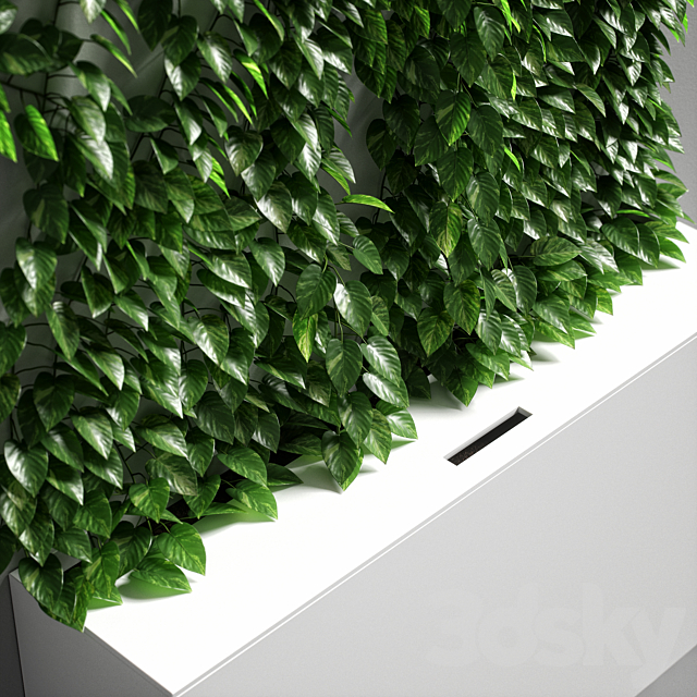 vertical garden 08 3DS Max Model - thumbnail 2