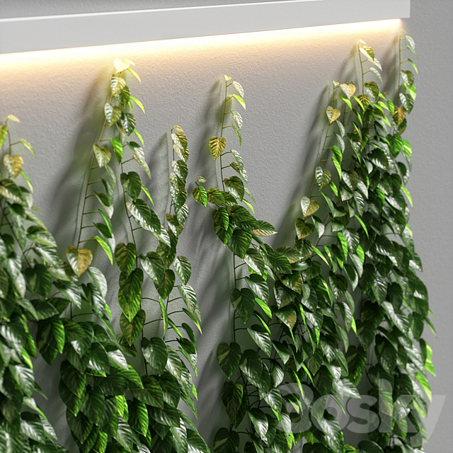 vertical garden 08 3DS Max Model - thumbnail 3