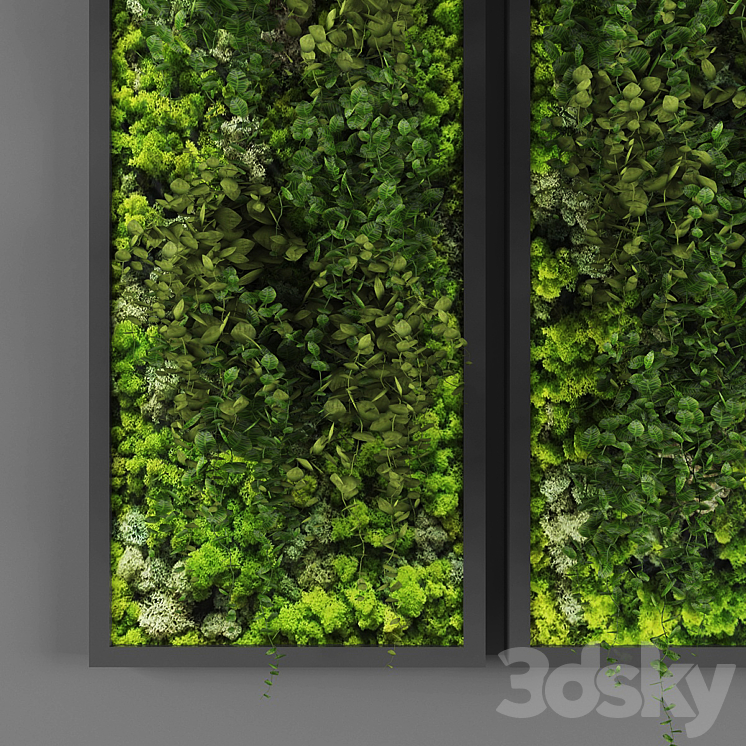 Vertical garden 081 3DS Max - thumbnail 2