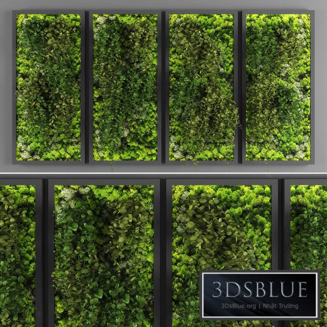 Vertical garden 081 3DS Max - thumbnail 3