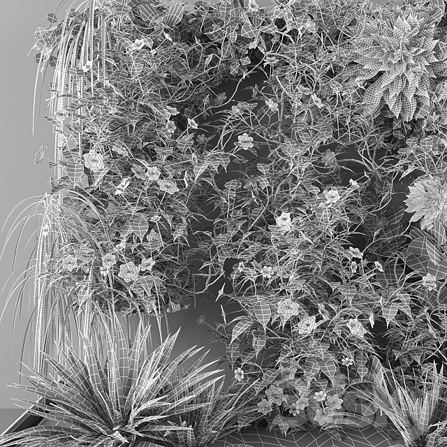 Vertical garden 084 3DS Max Model - thumbnail 3