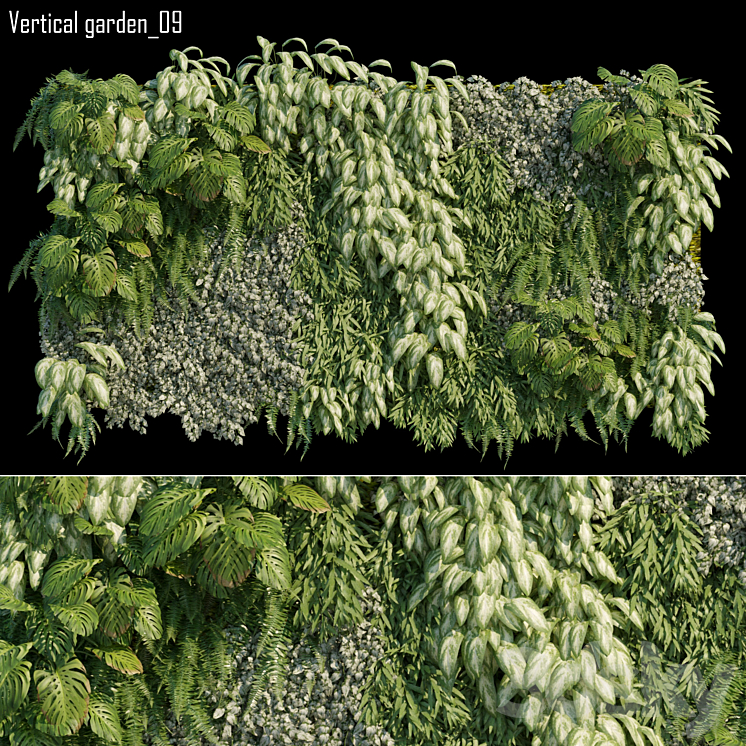 Vertical garden 09 3DS Max - thumbnail 1