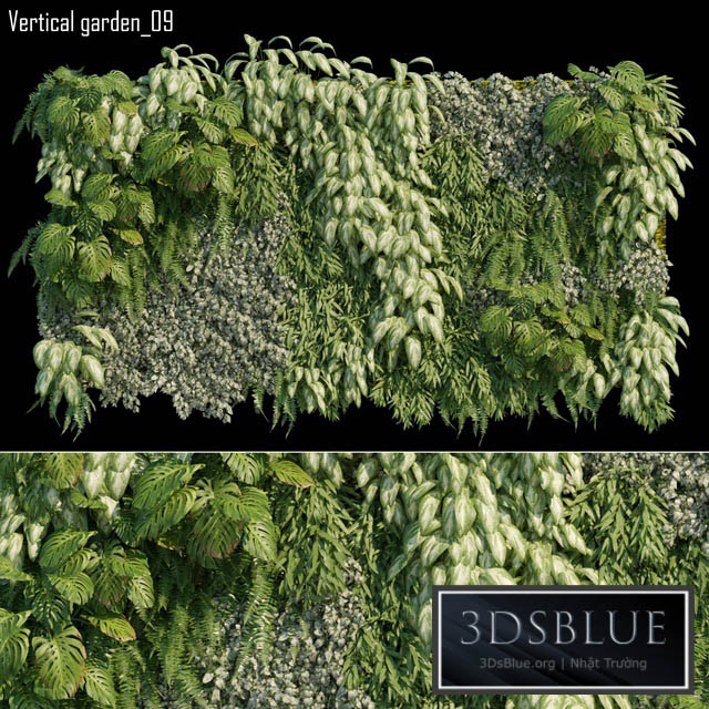 Vertical garden 09 3DS Max - thumbnail 3