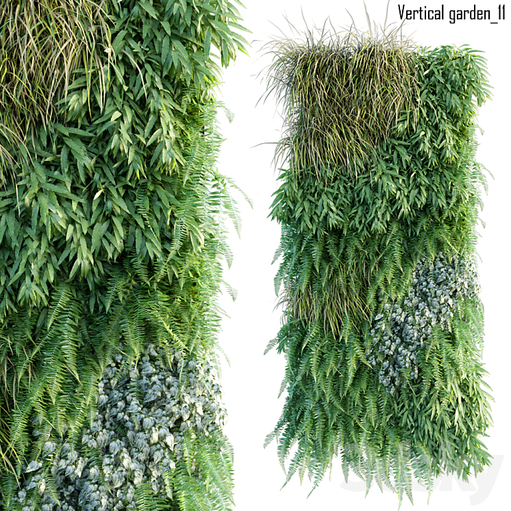 Vertical garden 11 3DS Max - thumbnail 1