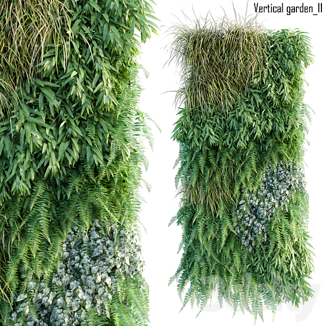 Vertical garden 11 3DSMax File - thumbnail 1