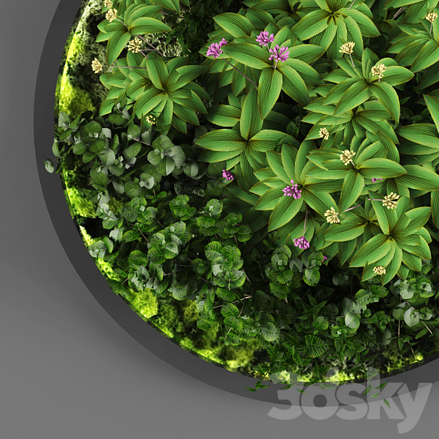 Vertical garden 113 3DS Max Model - thumbnail 2