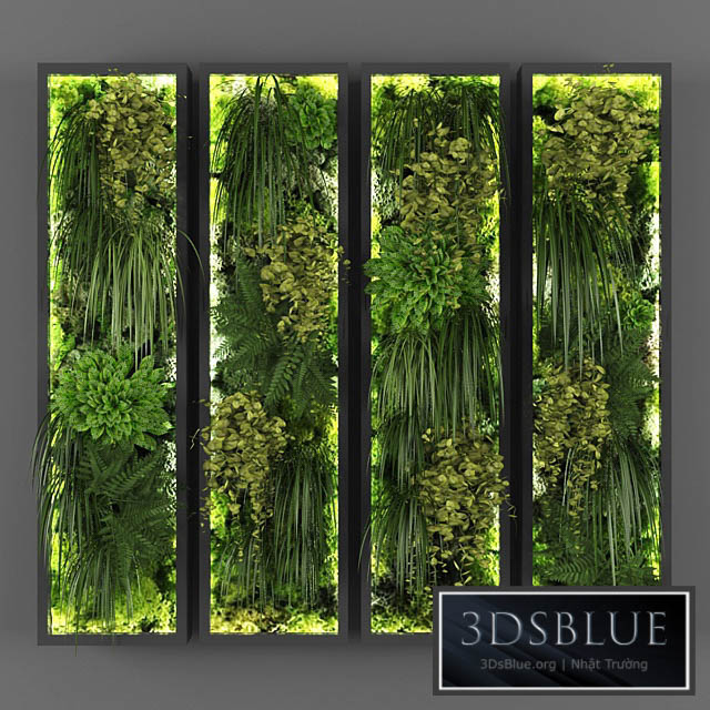 Vertical garden 127 3DS Max - thumbnail 3