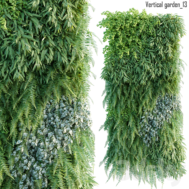 Vertical garden 13 3DSMax File - thumbnail 1