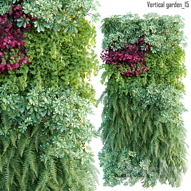 Vertical garden 15 3DSMax File - thumbnail 1