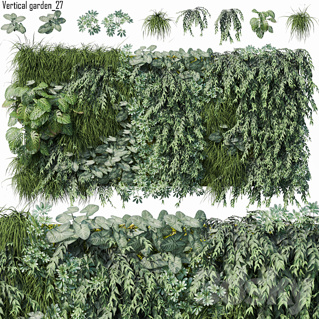 Vertical garden 27 3DSMax File - thumbnail 1