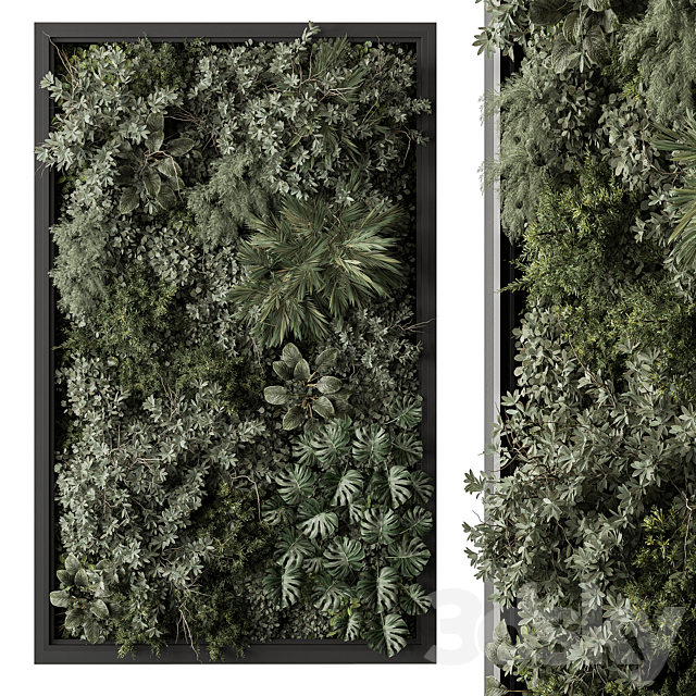 Vertical Garden – Green Wall 95 3ds Max - thumbnail 1