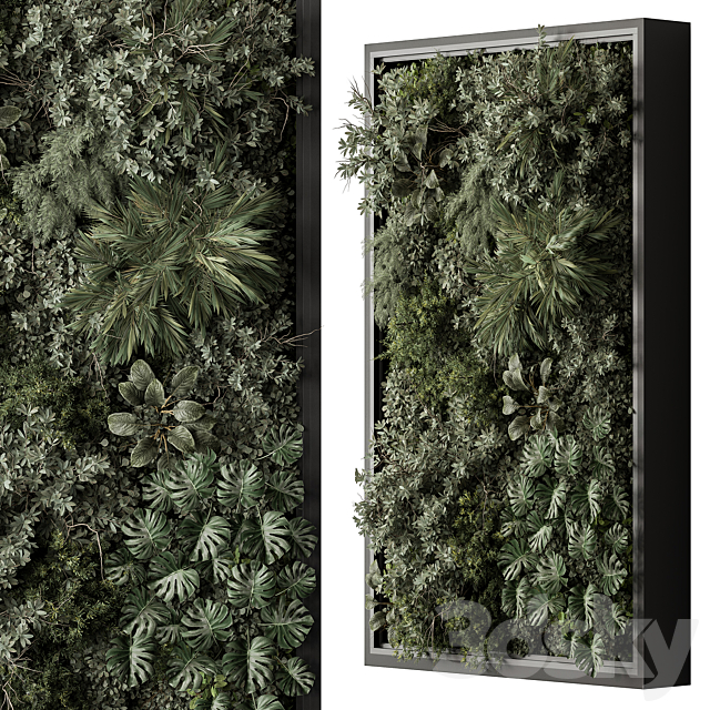 Vertical Garden – Green Wall 95 3ds Max - thumbnail 2