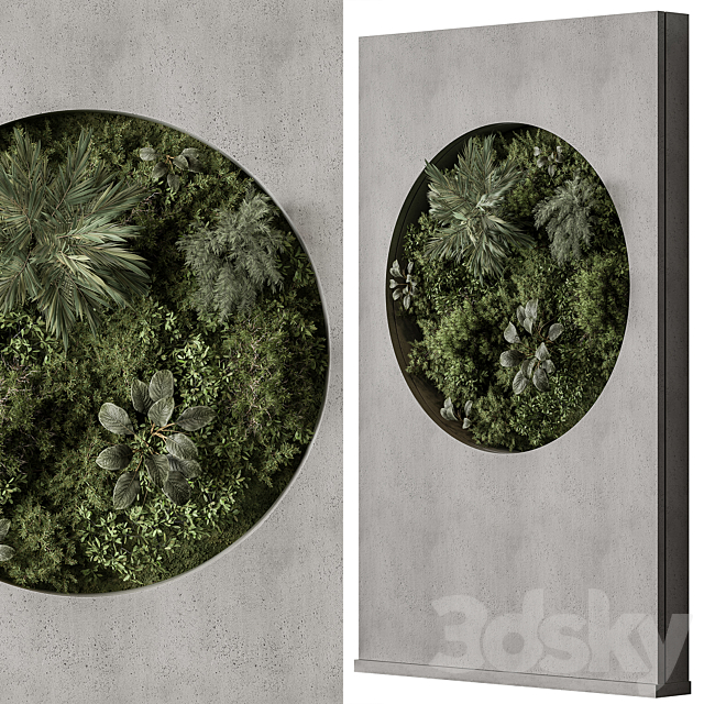 Vertical Garden – Green Wall 97 3ds Max - thumbnail 2