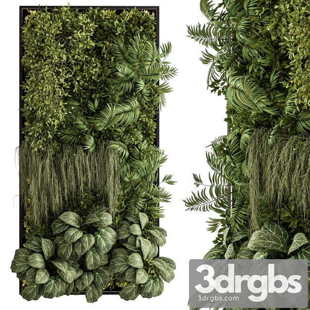 Vertical garden metal frame – wall decor 34 - thumbnail 1