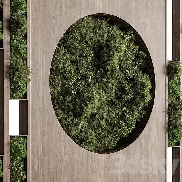 Vertical Garden Partiton – Set 96 3ds Max - thumbnail 3