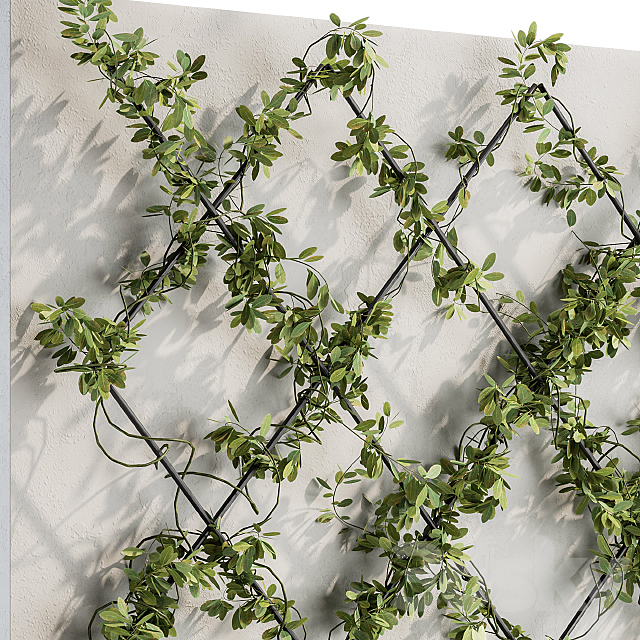 Vertical Garden – Wall Decor 24 3DS Max Model - thumbnail 3