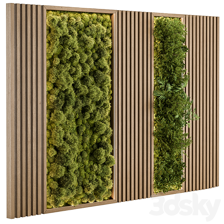 Vertical Garden – Wall Decor 68 3DS Max - thumbnail 1