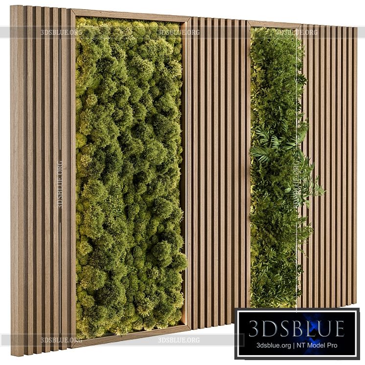 Vertical Garden – Wall Decor 68 3DS Max - thumbnail 3