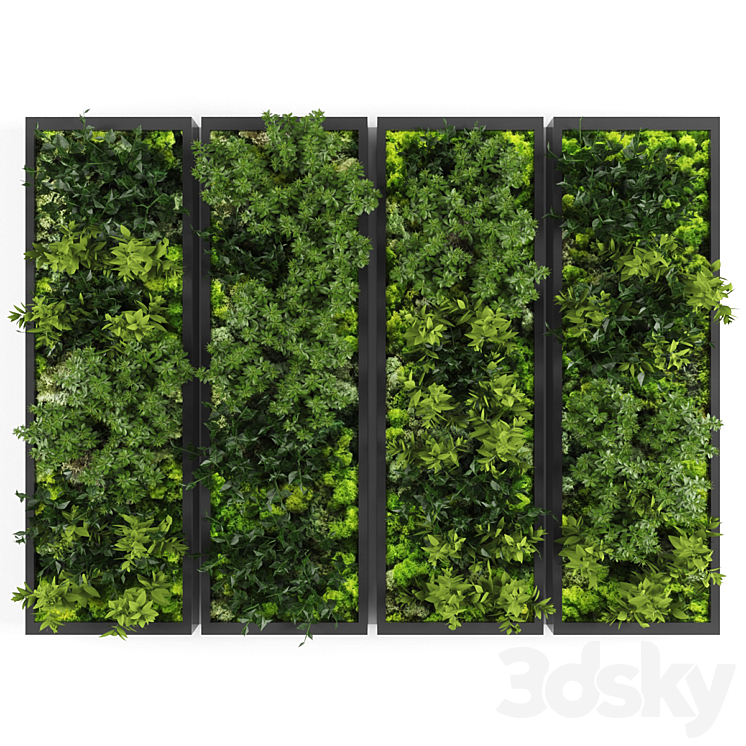 Vertical garden148 3DS Max - thumbnail 1